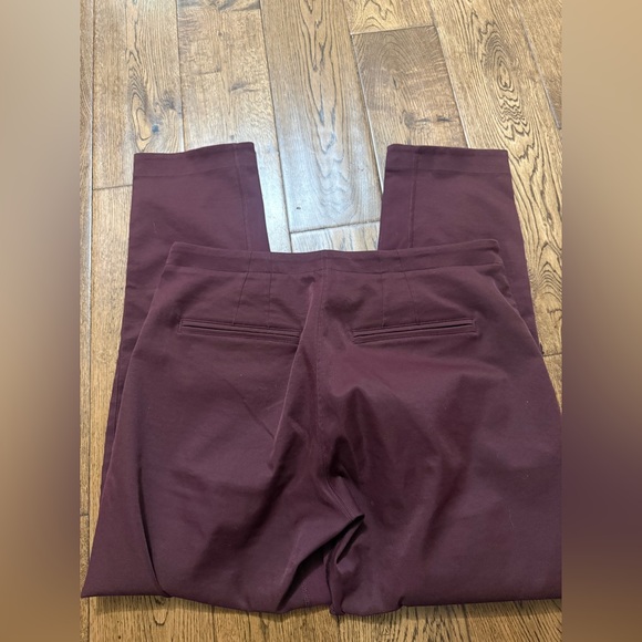 Lululemon Maroon Dress Pants/Trousers Size 8 - Picture 2 of 7